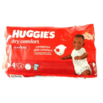 Huggies Dry Comfort Diapers Size 4 (8–14kg) 8 Packs x 8’s