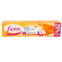 Fem Hair Removal Cream Sandal 40g + 8g 20% Extra Free (Singles) Fem Hair Removal Cream Sandal 40g + 8g 20% Extra Free (Singles)