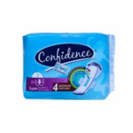 Confidence Ultrathin Sanitary Pads Super Size, Pack of 7