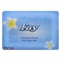 Fay Facial Tissues Travel Pack (Small) 24 Packs x 100 Sheets White Fay Facial Tissues Travel Pack (Small) 24 Packs x 100 Sheets White