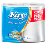 Fay kitchen Towels White 2 x 12 Rolls(Singles) Fay kitchen Towels White 2 x 12 Rolls(Singles)